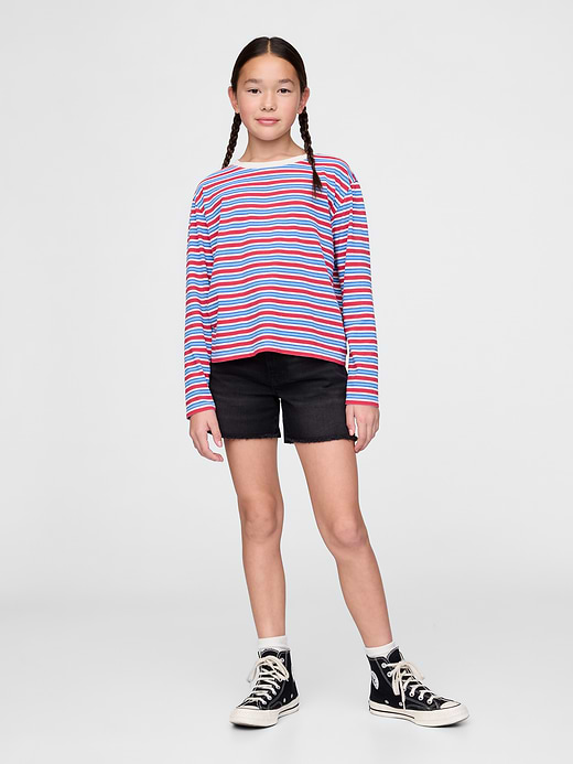 Gap Kids Denim Midi Shorts — photo 1
