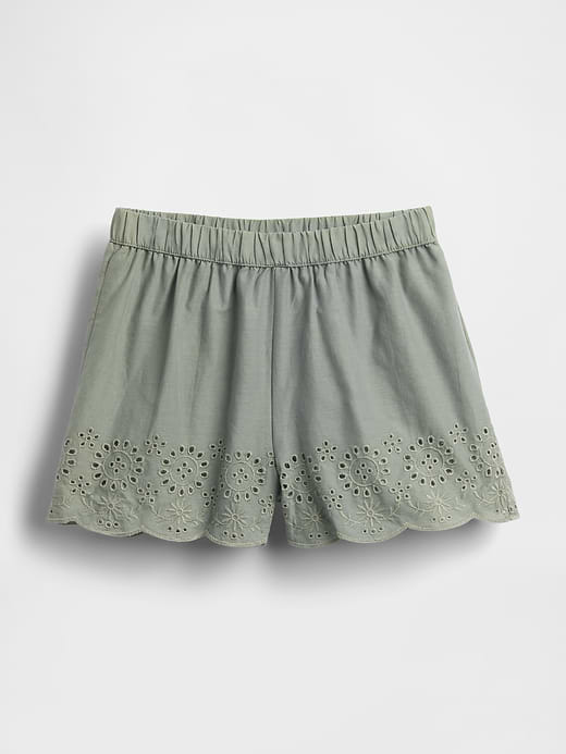 Gap Baby & Toddler Eyelet Hem Pull-On Shorts — photo 3