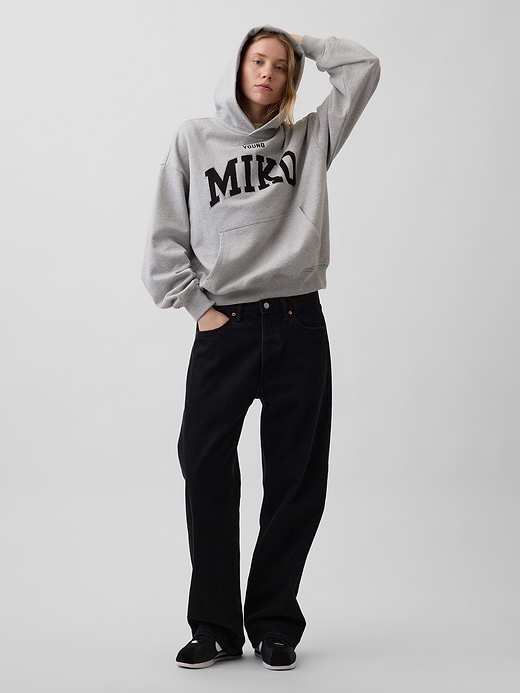 Gap Young Miko Adult Heavyweight Logo Hoodie — photo 3