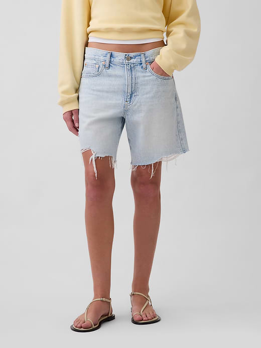 Gap 8" Mid Rise UltraSoft Loose Bermuda Shorts — photo 3