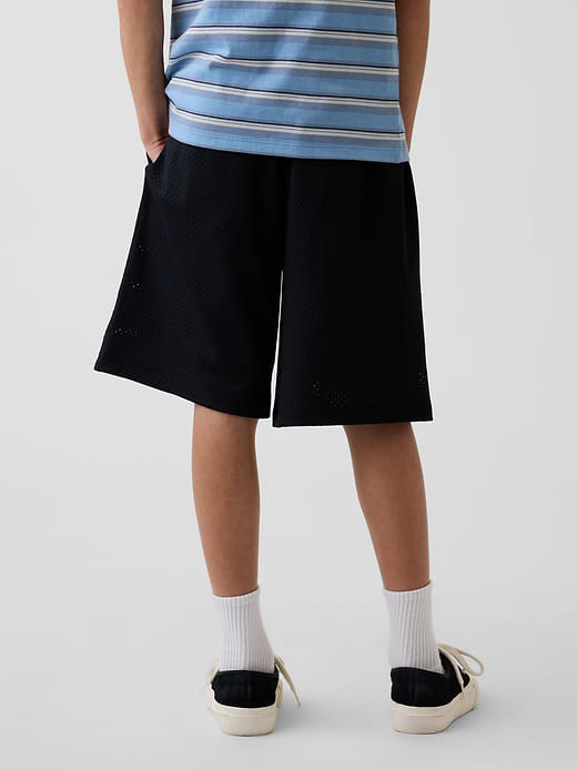 Gap Kids 8" Mesh Active Shorts — photo 5