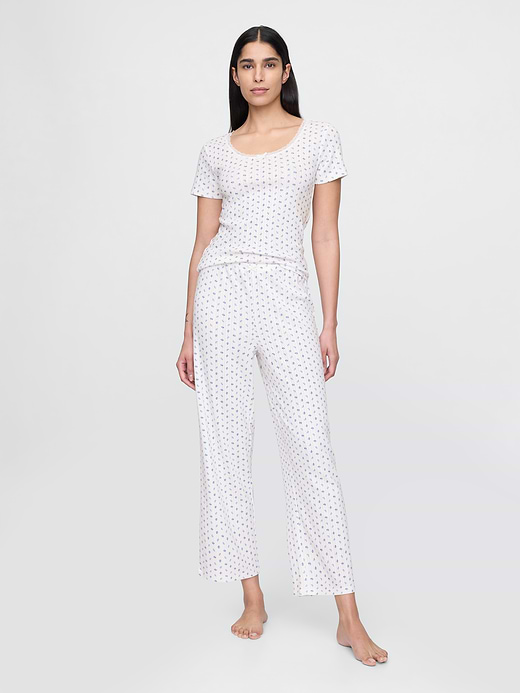 Gap Pointelle Crop PJ Pants — photo 1