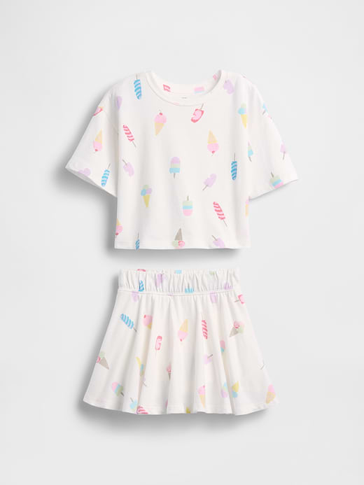 Gap Baby & Toddler Skort Outfit Set — photo 3