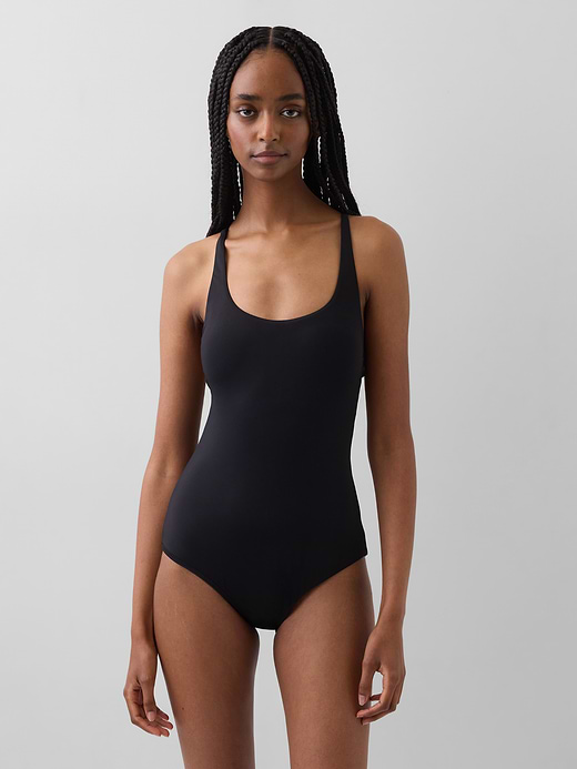 Gap Cross-Back One-Piece Swimsuit — photo 1