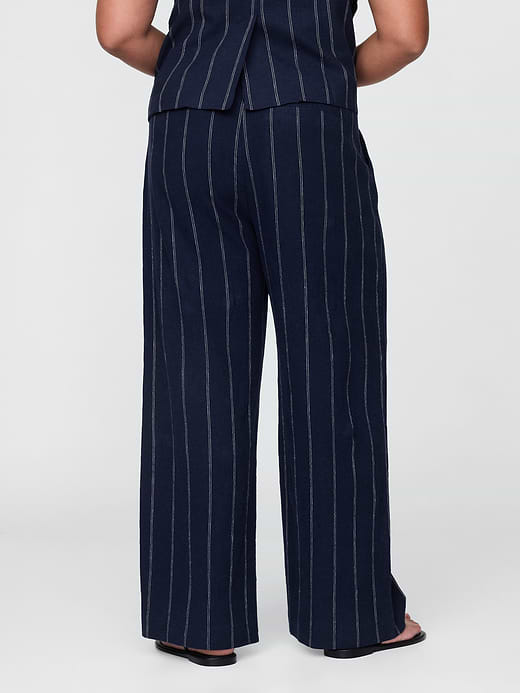 Gap 365 High Rise Linen-Blend Trousers — photo 7
