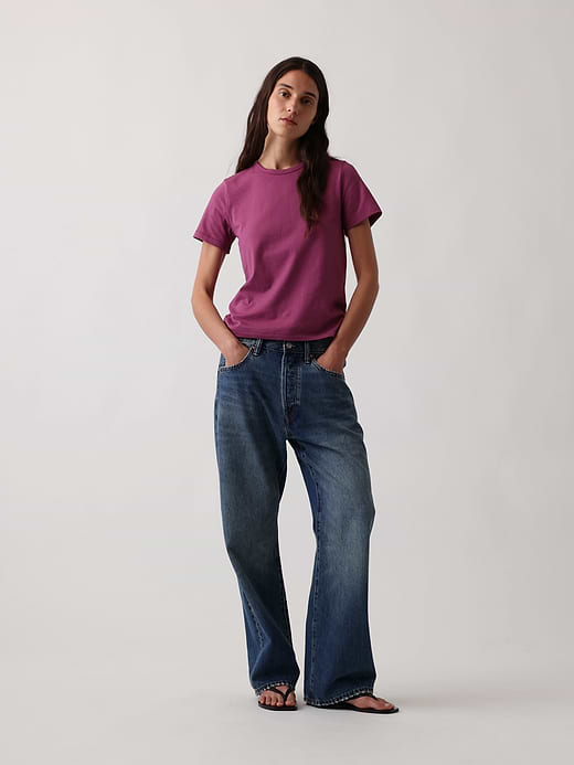 Gap Organic Cotton VintageSoft T-Shirt — photo 7