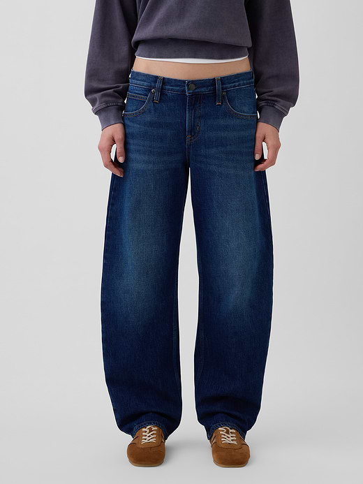 Gap Low Rise Barrel Jeans — photo 3