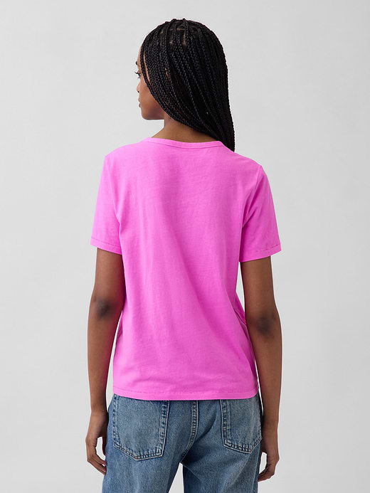 Gap Organic Cotton VintageSoft T-Shirt — photo 4