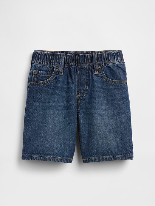 Gap Baby & Toddler UltraSoft Denim Pull-On Shorts — photo 3