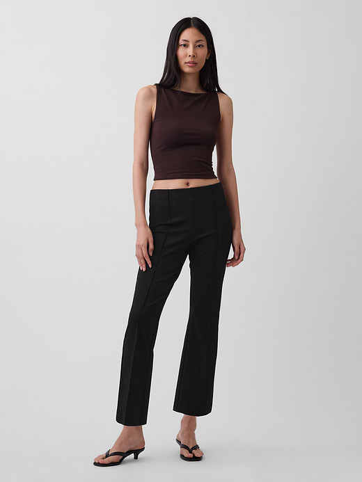Gap High Rise Double Knit Crop Kick Pants — photo 1