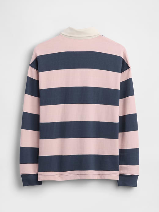 Gap Kids Heavyweight Relaxed Polo Shirt — photo 3