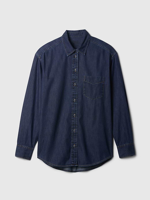 Gap Denim Big Shirt — photo 6