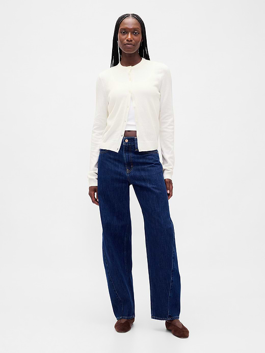 Gap CashSoft Crop Cardigan — photo 3
