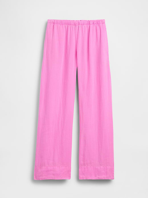 Gap Linen-Blend Easy Wide-Leg Pants — photo 8
