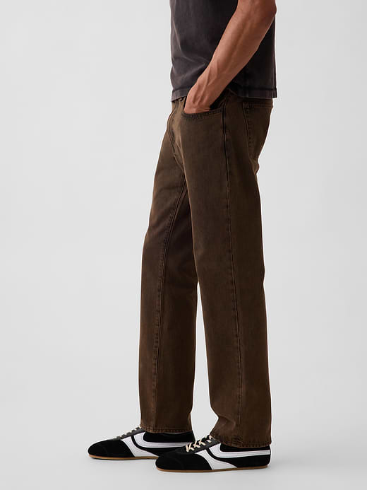 Gap Relaxed Straight Jeans — photo 4