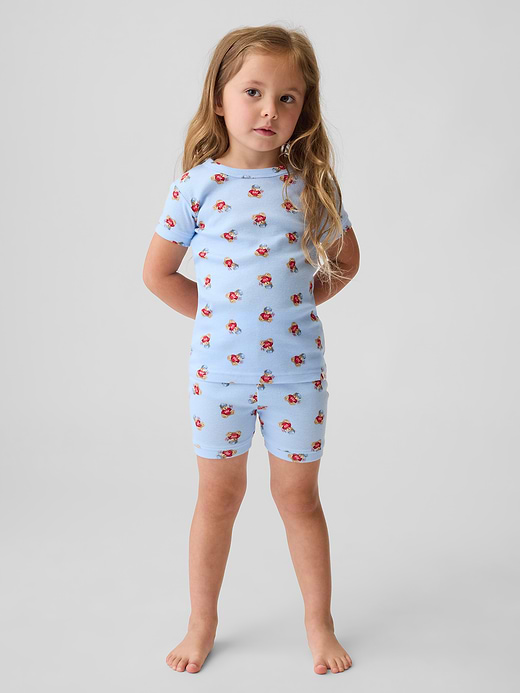 Gap Baby & Toddler Brannan Bear Organic Brushed Cotton PJ Short Set — photo 3