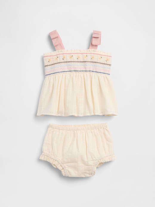 Gap Baby Embroidered Tank Outfit Set — photo 1