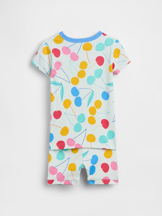 Gap Baby & Toddler Organic Brushed Cotton Tomato PJ Short Set — photo 3