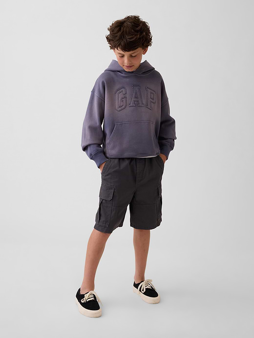 Gap Kids VintageSoft Gap Arch Logo Hoodie — photo 5