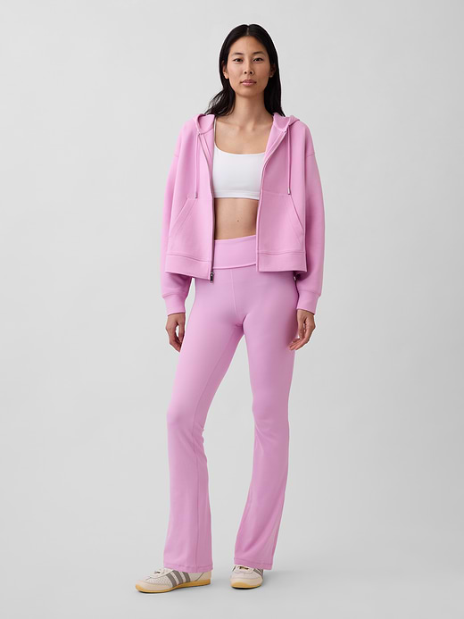 Gap GapFit Smooth Foldover Mini Flare Leggings — photo 1