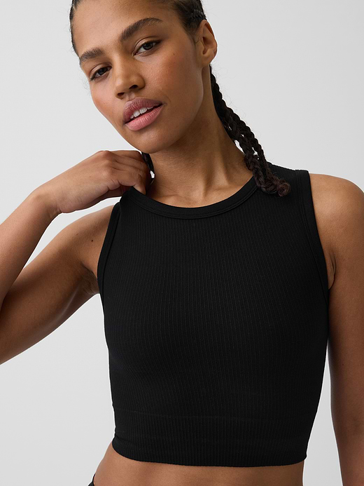 Gap Seamless Rib Crop Tank Top — photo 4