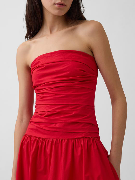 Gap Poplin Drop-Waist Maxi Dress — photo 5