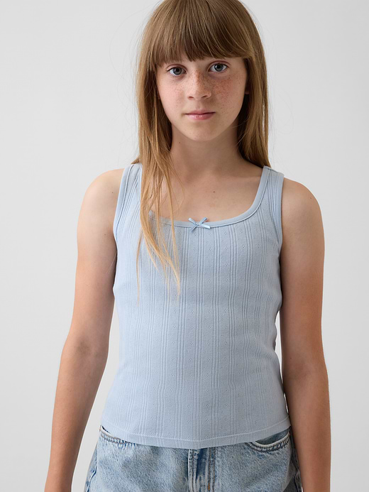 Gap Kids Pointelle Tank Top — photo 1