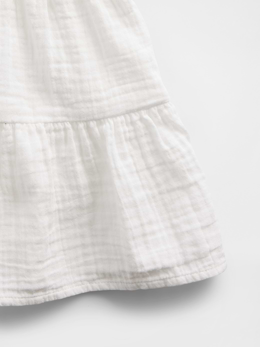 Gap Kids Cotton Gauze Tiered Tank Top — photo 6
