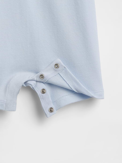 Gap Baby Pique Polo Shorty One-Piece — photo 4