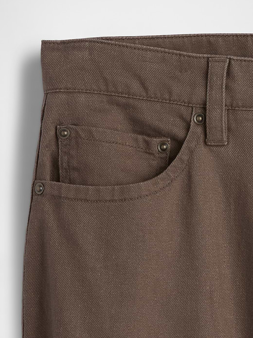 Gap Linen-Cotton Relaxed Straight Pants — photo 6
