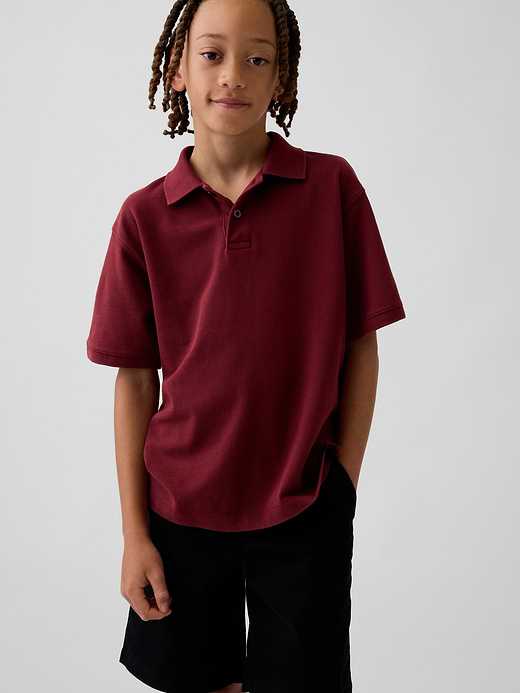 Gap Kids Pique Polo Shirt — photo 1