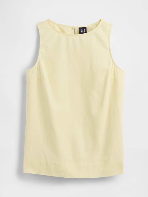 Gap Linen-Blend Shell Tank Top — photo 7