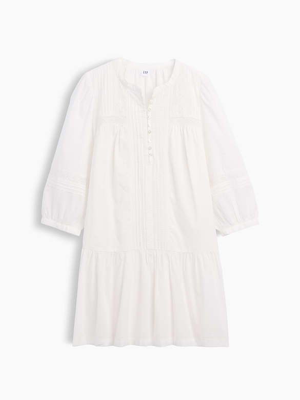 Gap Lace-Trim Drop-Waist Mini Dress — photo 6