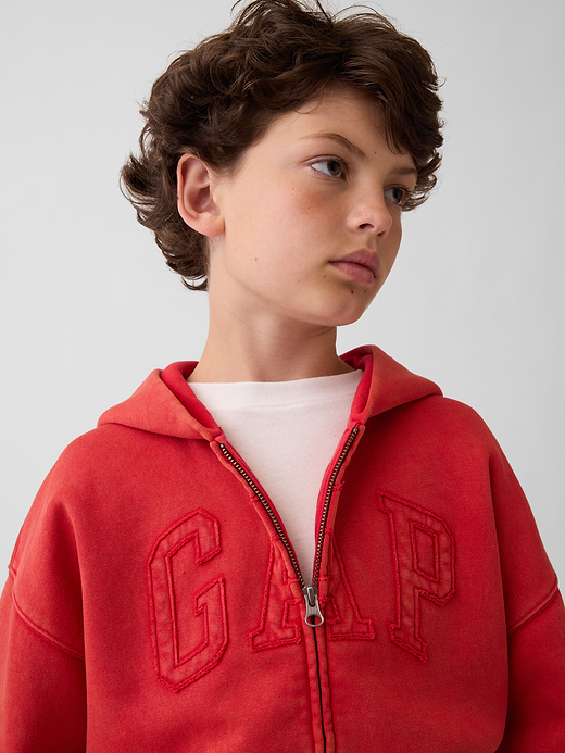 Gap Kids VintageSoft Gap Logo Hoodie — photo 1