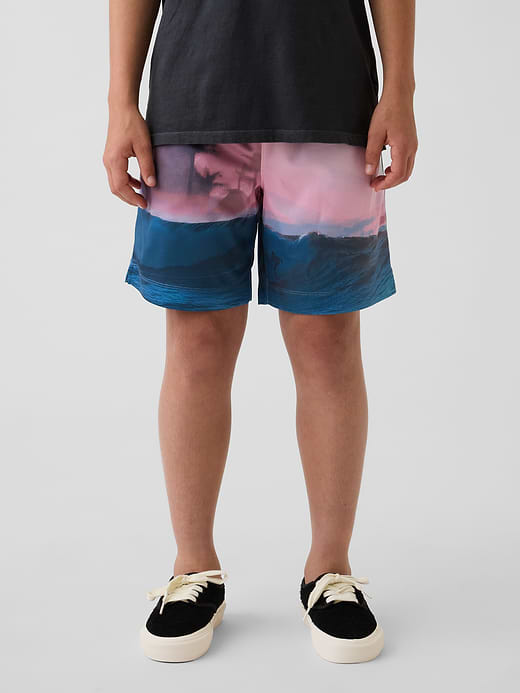 Gap Kids GapFit 6" Recycled Mesh Easy Shorts — photo 4