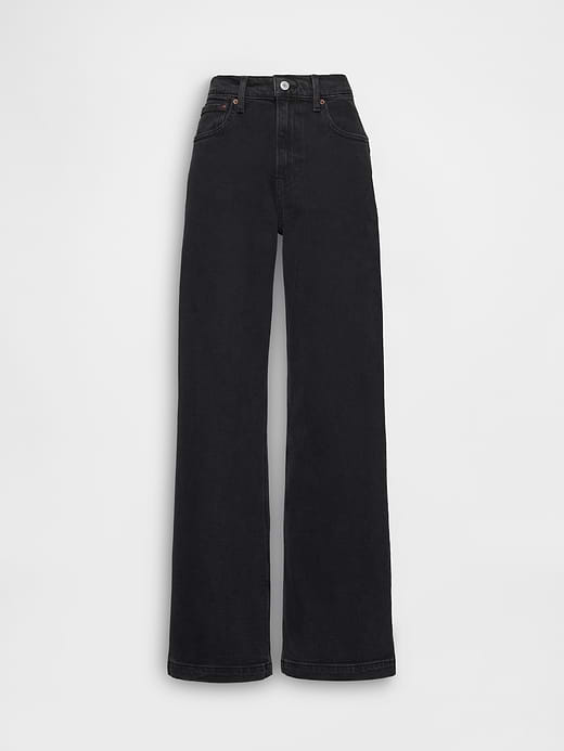 Gap High Rise Stride Wide-Leg Jeans — photo 8