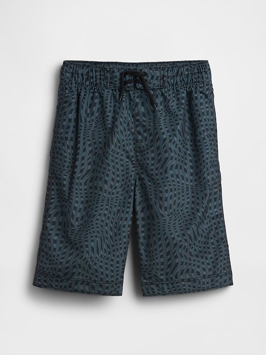 Gap Kids 8" Recycled Swim Board Shorts — photo 1