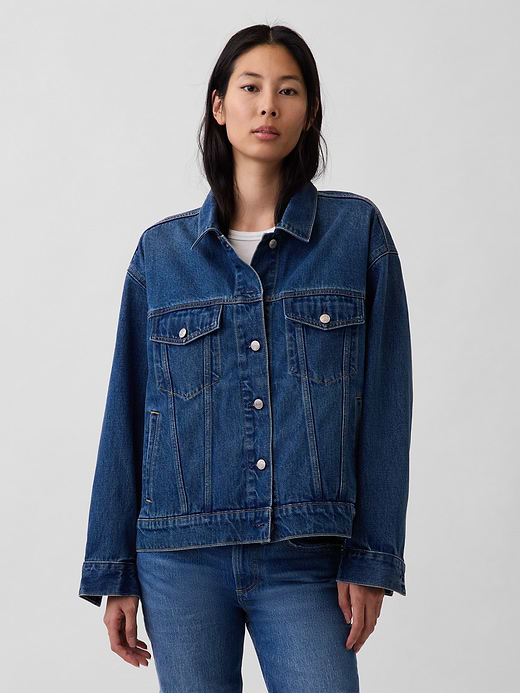 Gap Oversized Icon Denim Jacket — photo 1