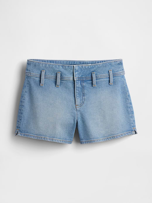 Gap 3" Low Rise Lace-Up Denim Shorts — photo 6