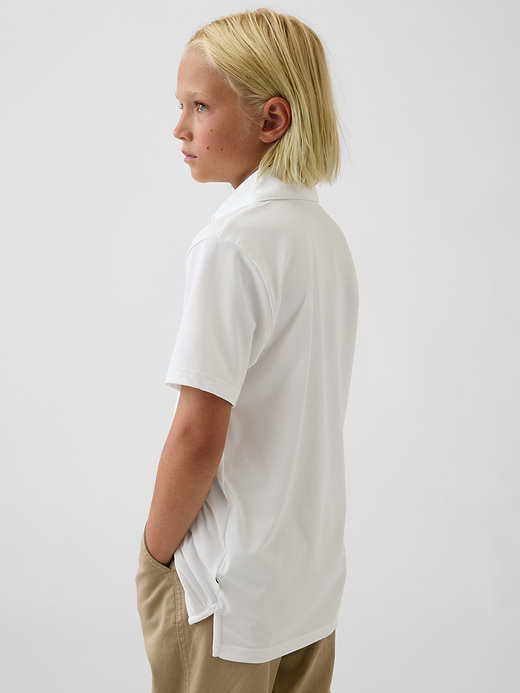 Gap Kids Uniform Performance Polo — photo 4