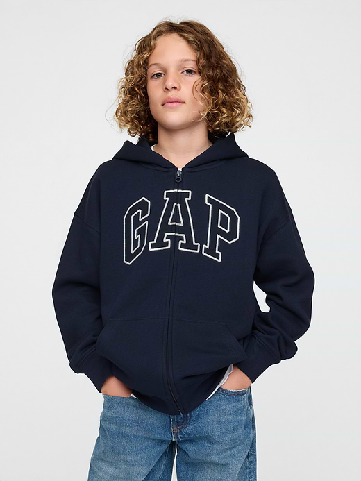 Gap Kids VintageSoft Gap Logo Hoodie — photo 1
