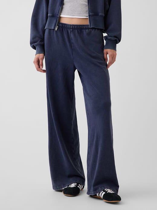 Gap Mid Rise VintageSoft Terry Loose Sweatpants — photo 3