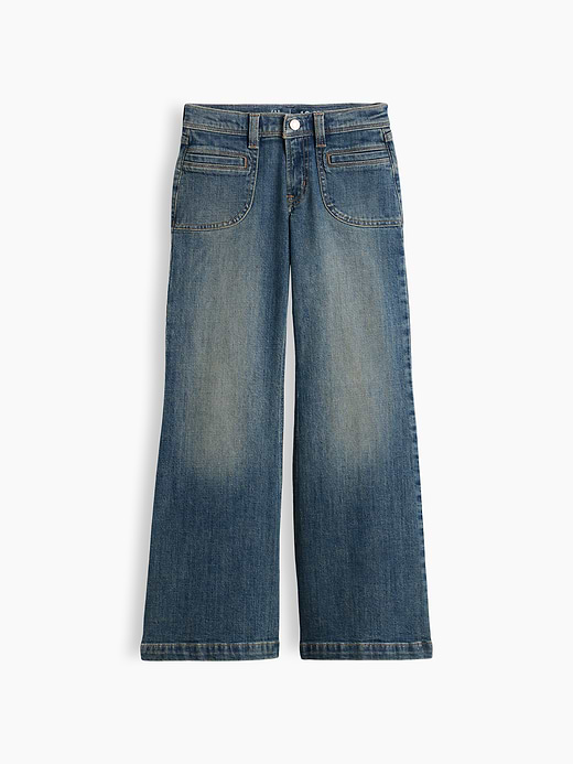 Gap Kids Low Rise Relaxed Flare Jeans — photo 3