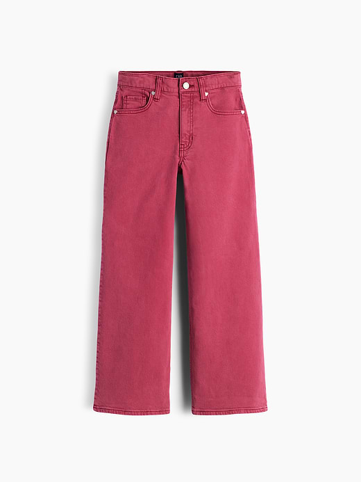 Gap Kids Low Rise Stride Wide-Leg Jeans — photo 3