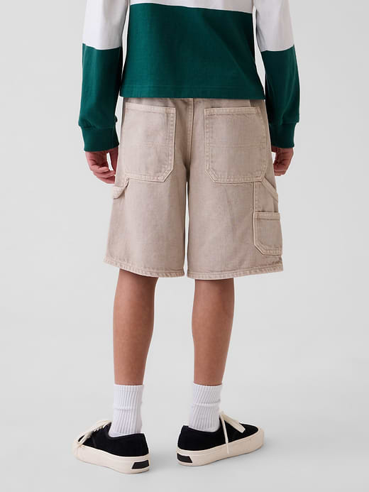 Gap Kids UltraSoft '90s Loose Easy Denim Shorts — photo 5