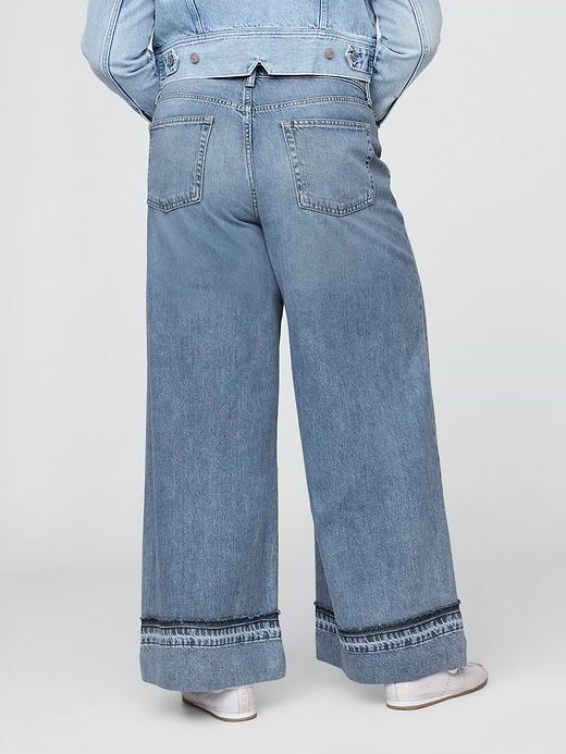 Gap Mid Rise UltraSoft Baggy Jeans — photo 7