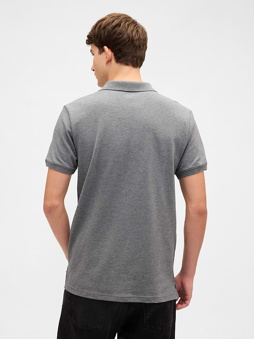 Gap Pique Polo Shirt — photo 3