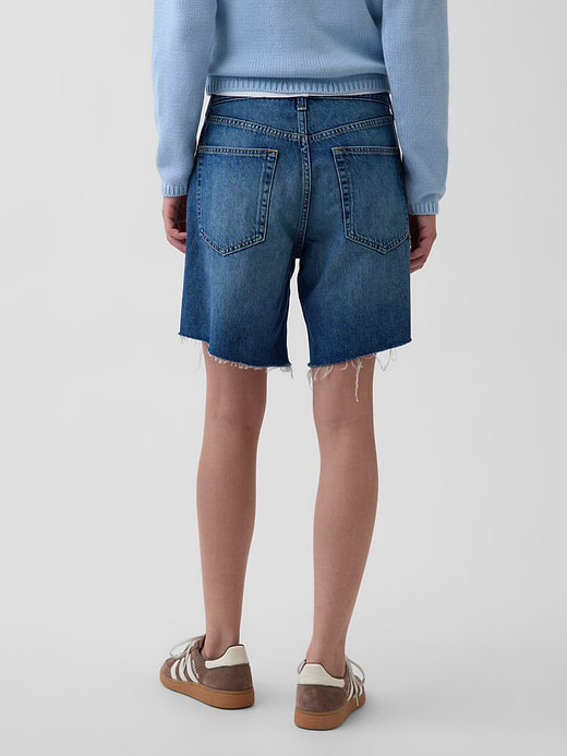Gap 8" Mid Rise UltraSoft Loose Bermuda Shorts — photo 5