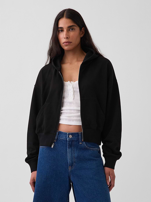 Gap VintageSoft Terry Zip Hoodie — photo 1