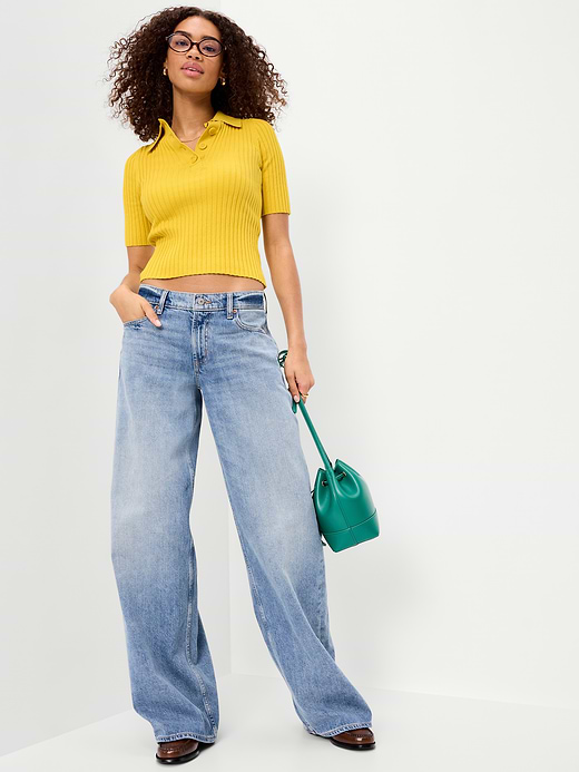 Old Navy Short-Sleeve Ribbed Polo — photo 4